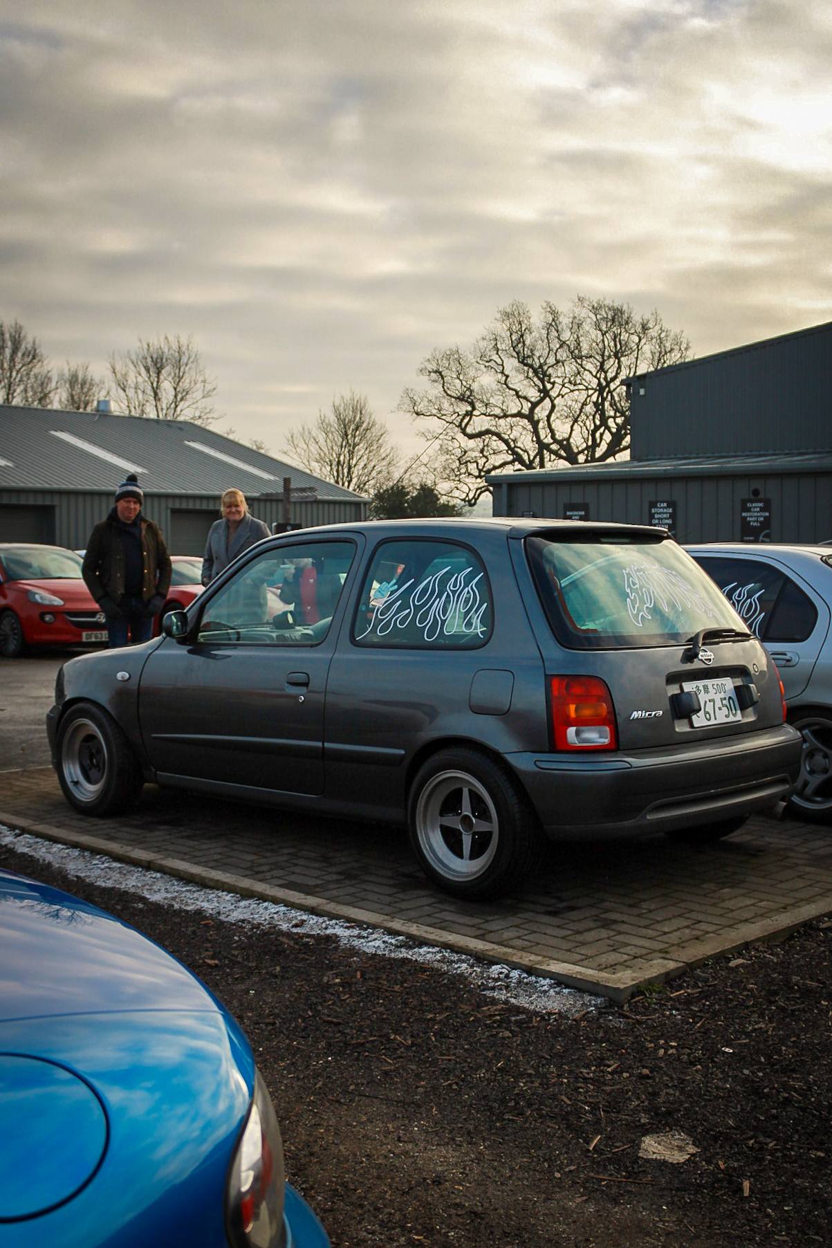 14x6 Weds MK1s on front 14x7 Work Equip 01 on back 👀