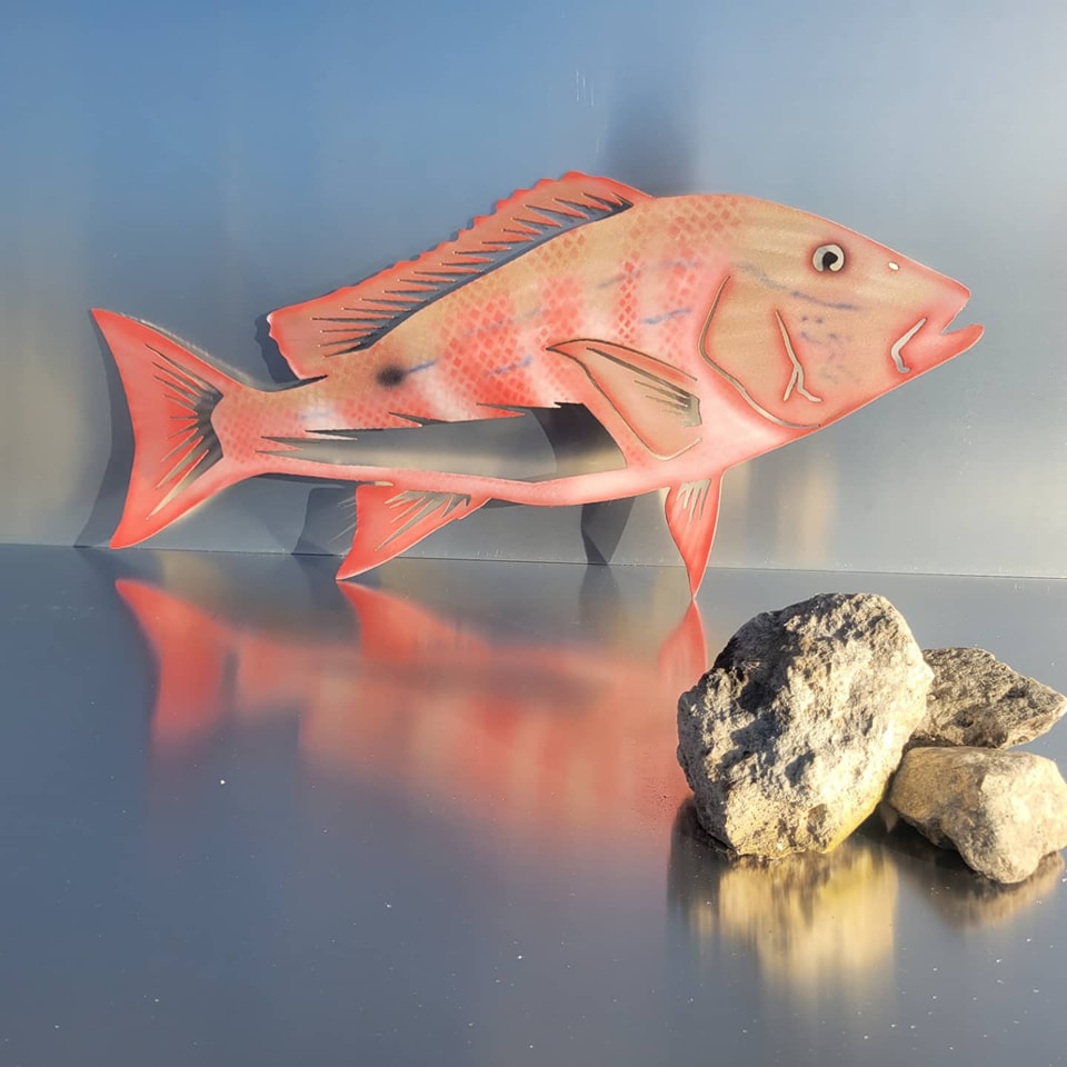 New mutton snapper paint scheme! - Mystic metal art