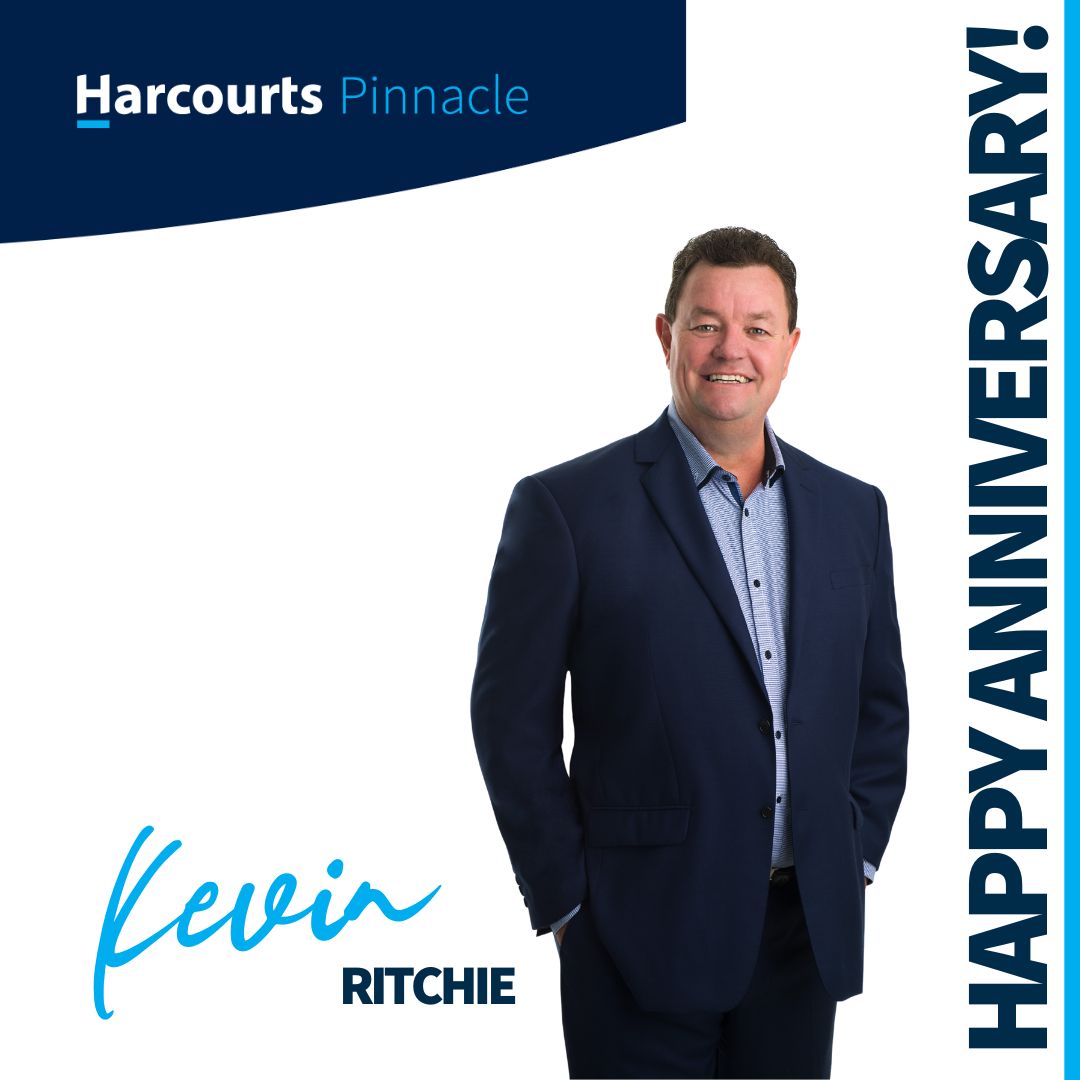 Happy Anniversary to Kevin Ritchie!!... - Harcourts Pinnacle