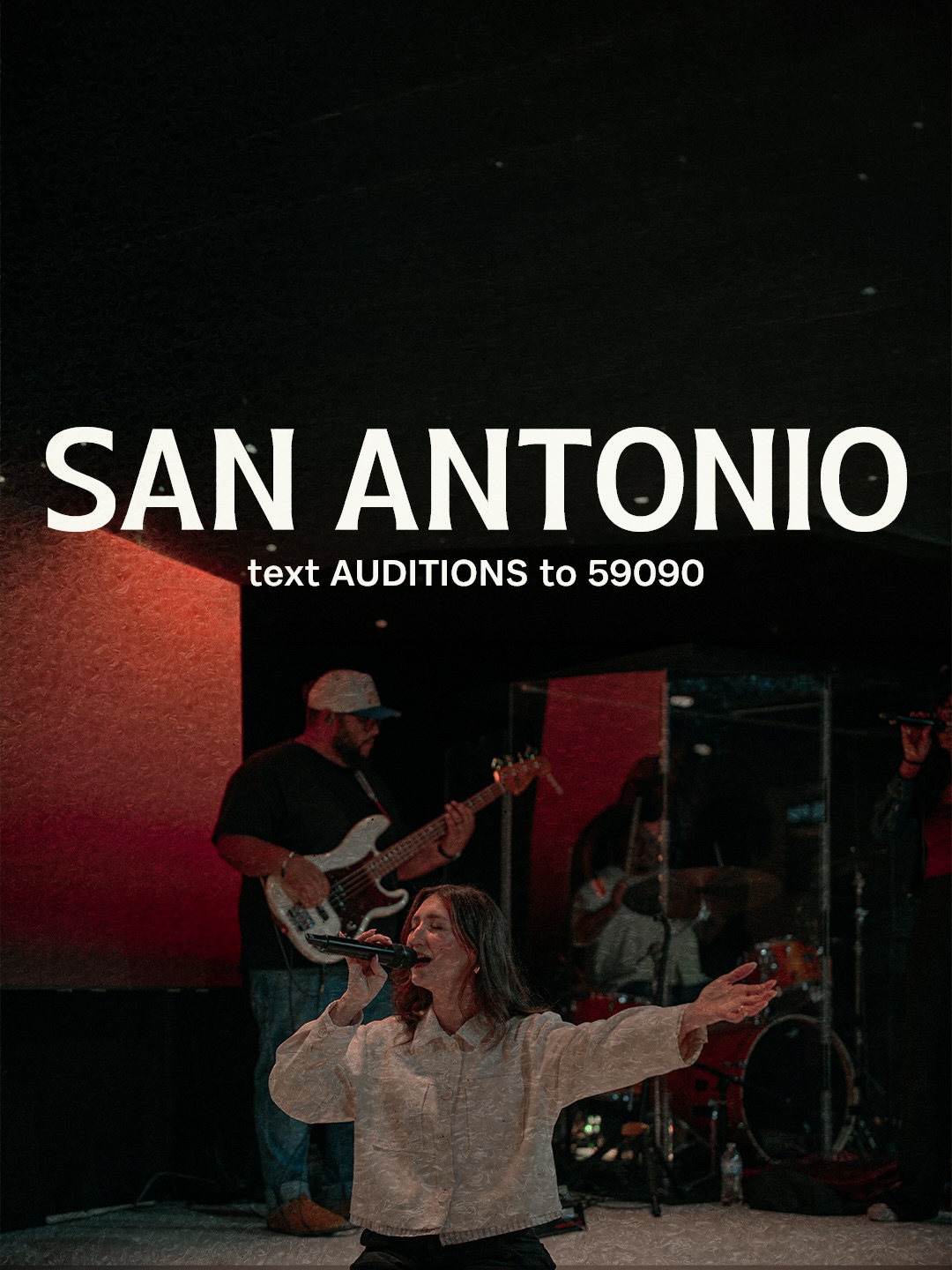 Text AUDITIONS to 59090 Mercy Culture Family! We are open for