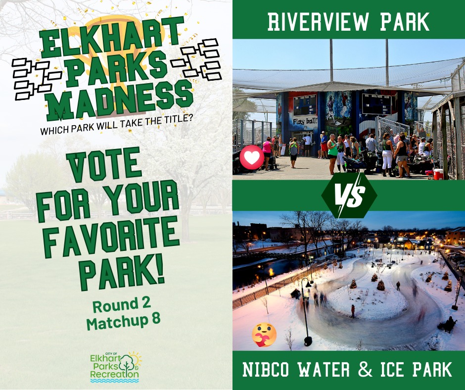 Elkhart - 🏀 ELKHART PARKS MADNESS: ROUND 2 🏀 Today's matchup is ...