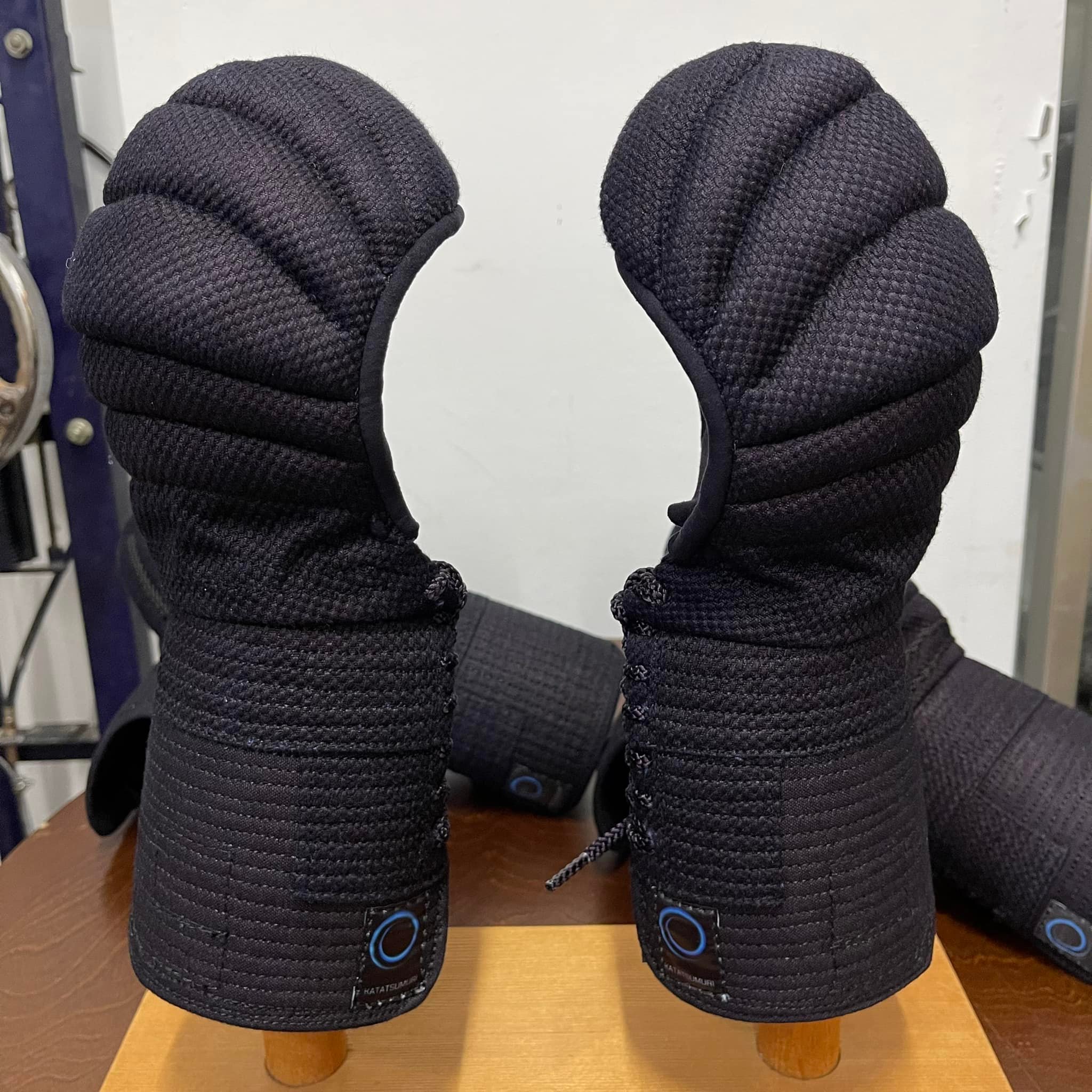 かたつむり甲手 日本剣道具製作所製、かたつむり甲手が三種類届きまし 