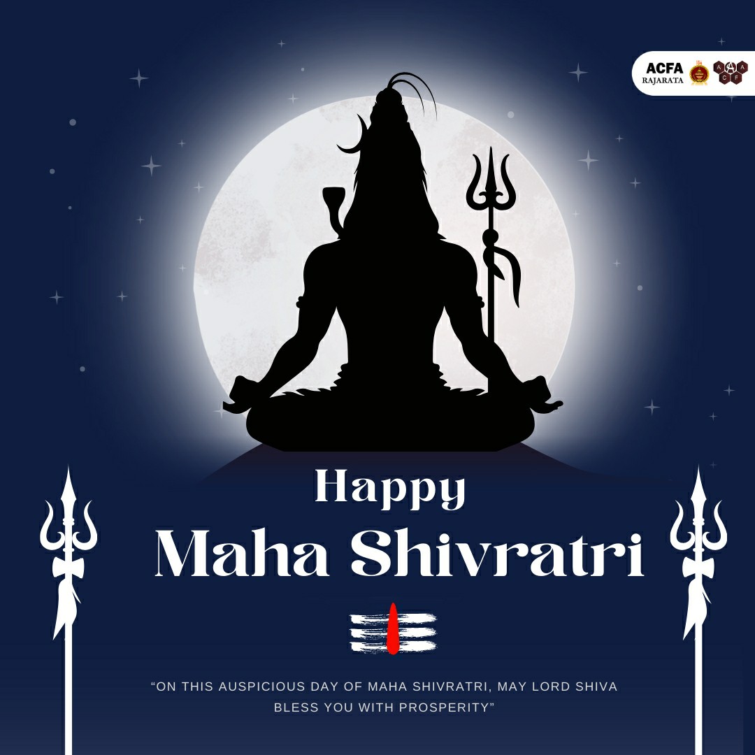 ACFA - "On this sacred night of Maha Shivaratri, may Lord Shiva’s ...