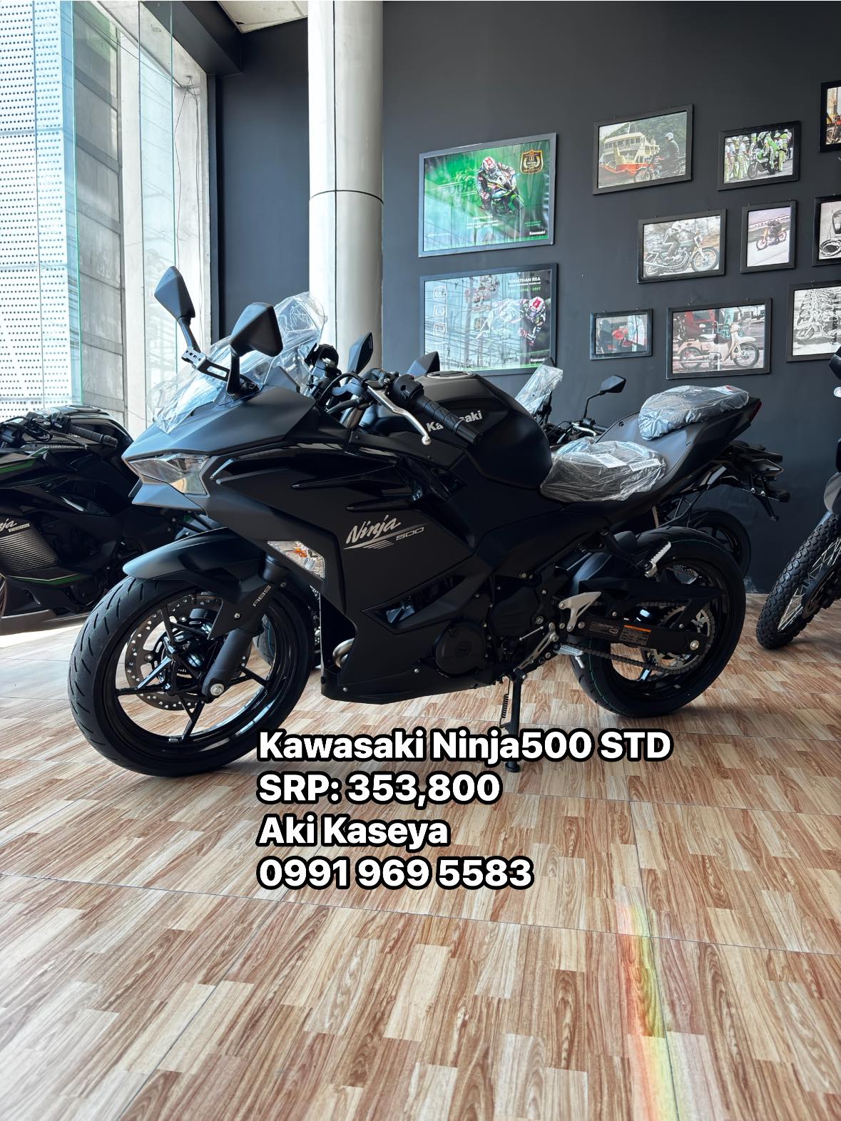 Kawasaki NINJA500 2026 ✨SRP: 353,800✨ Monthly: 7,640 🏦Mode Of