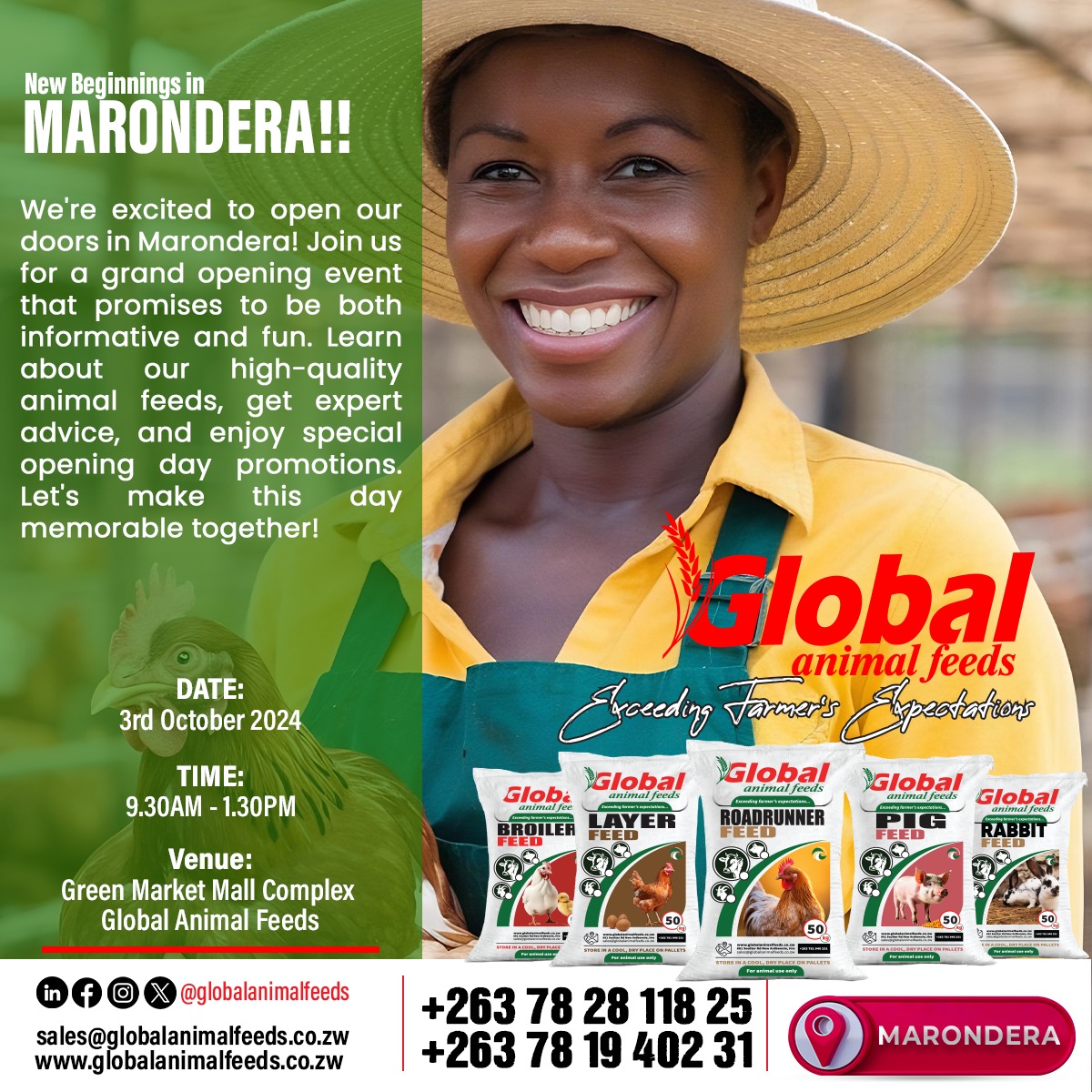 Global - 🚀 New Beginnings in Marondera! 🚀 We're excited to open our ...