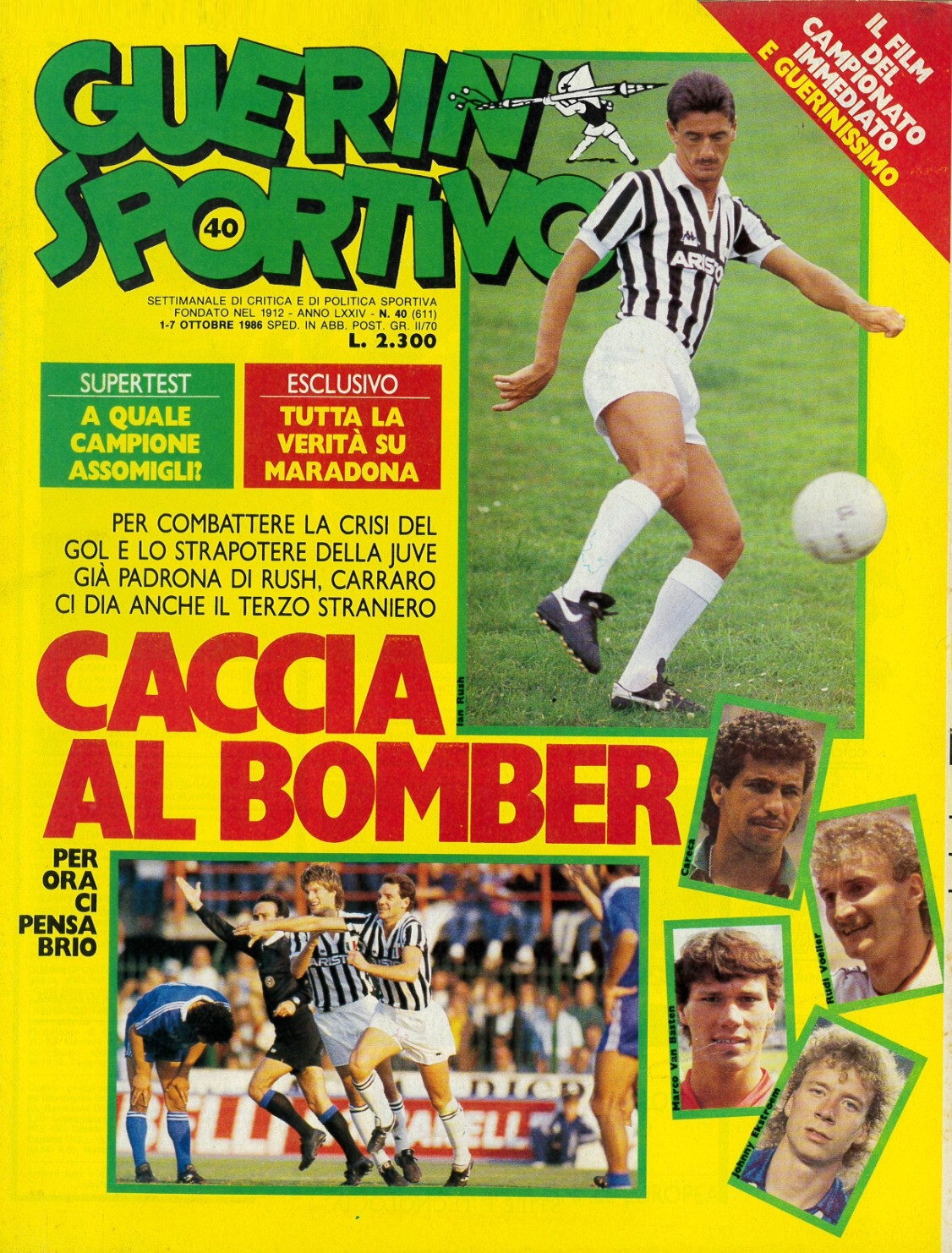Revue GUERIN SPORTIVO - Speciale 22° Scudetto JUVENTUS - Anno 2 N.4/5 - Mai 1986 - Occasion Bon/très Bon état