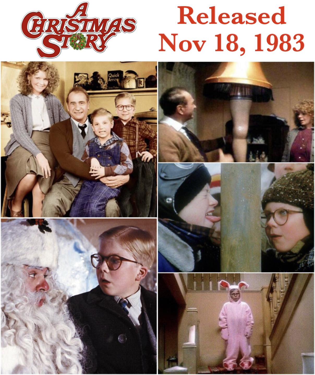 A Christmas Story premiered in theaters... - 80's Memory Lane