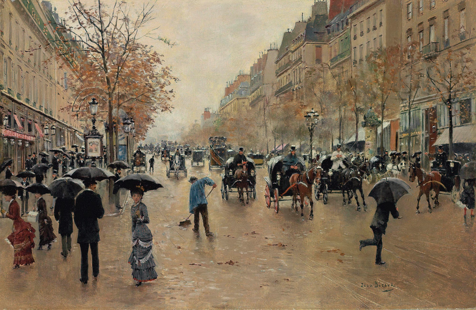 Le Boulevard Saint-Denis, Paris