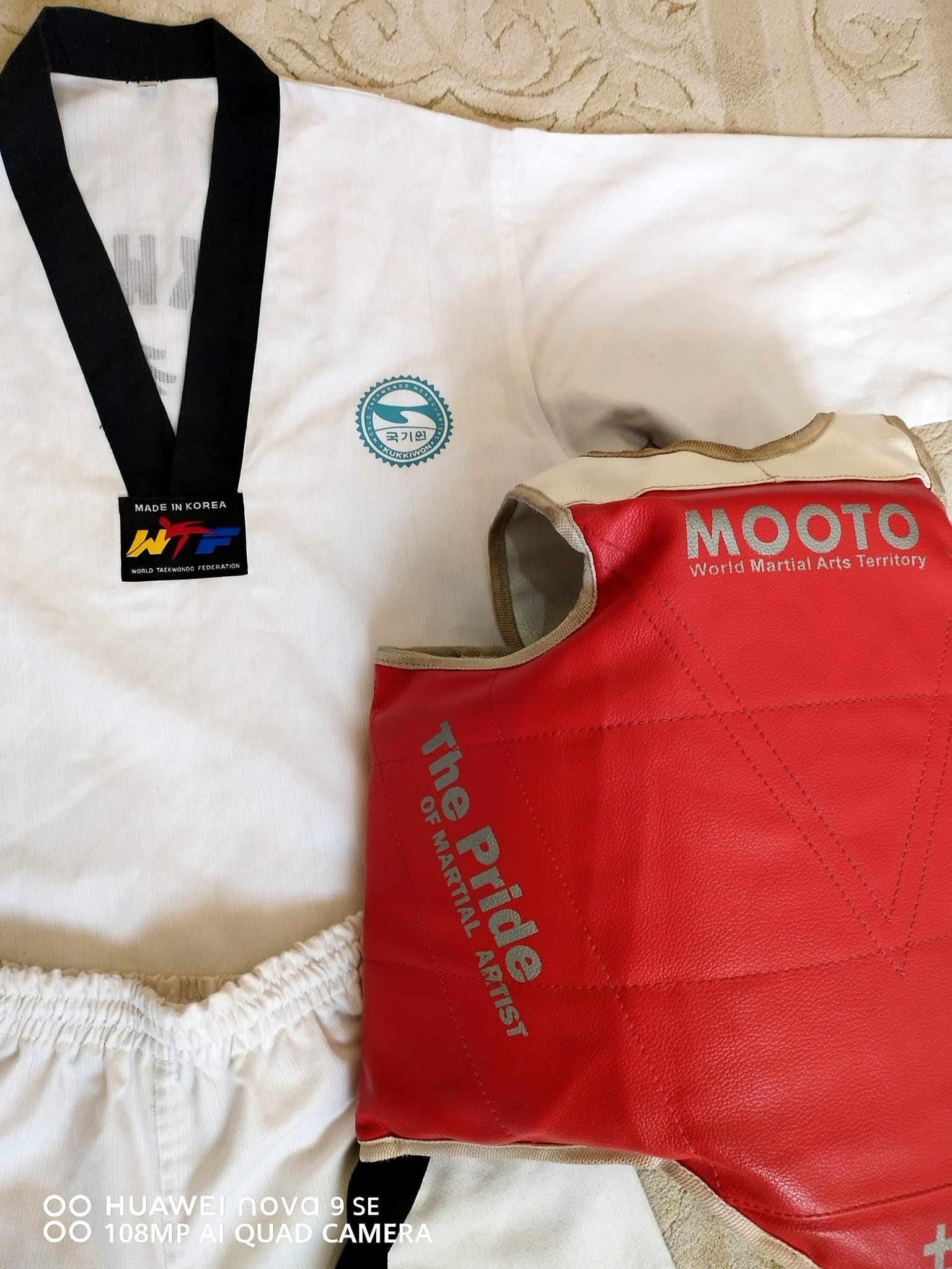 Kwon Kimono Taekwondo Enfant Song - Dobok Club Line Léger & Solide Avec Ceinture Blanche