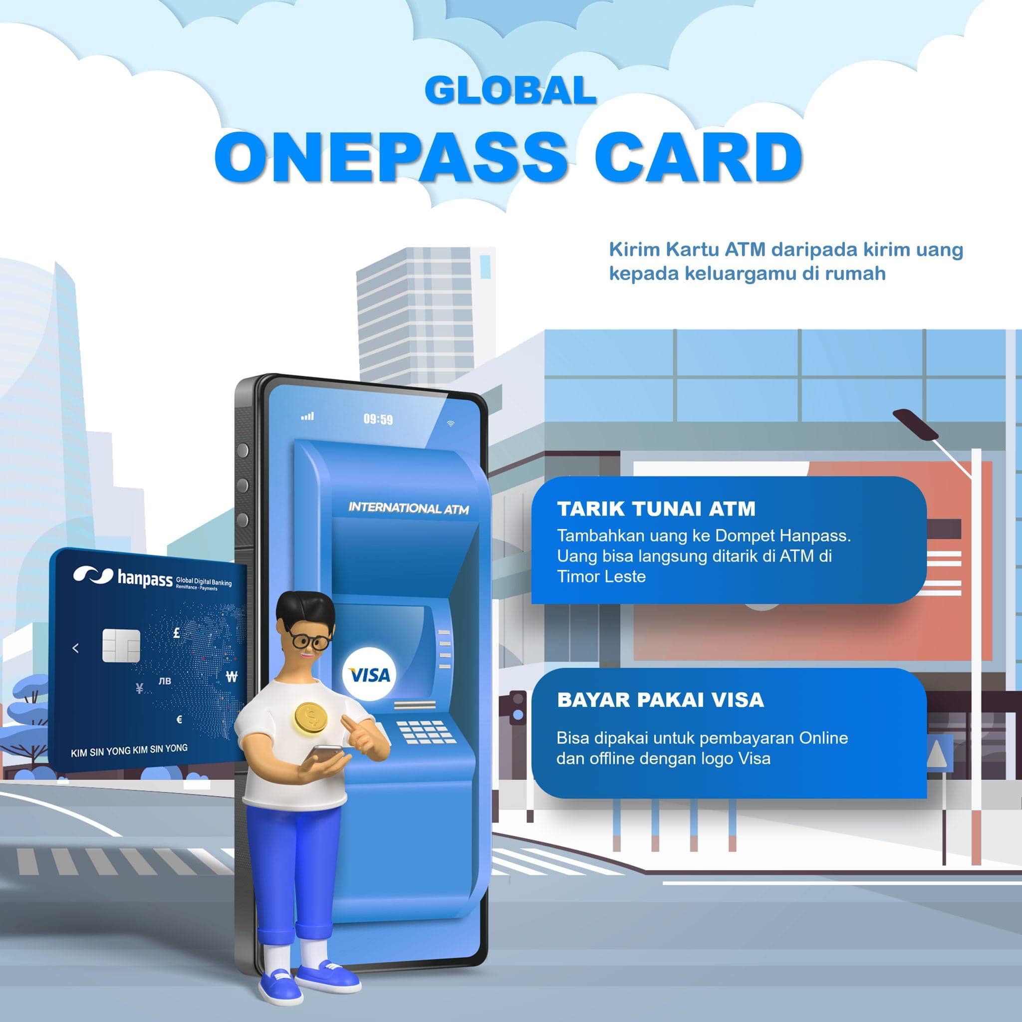 Global Onepass Card ... - Hanpass Remittance East Timor | Facebook