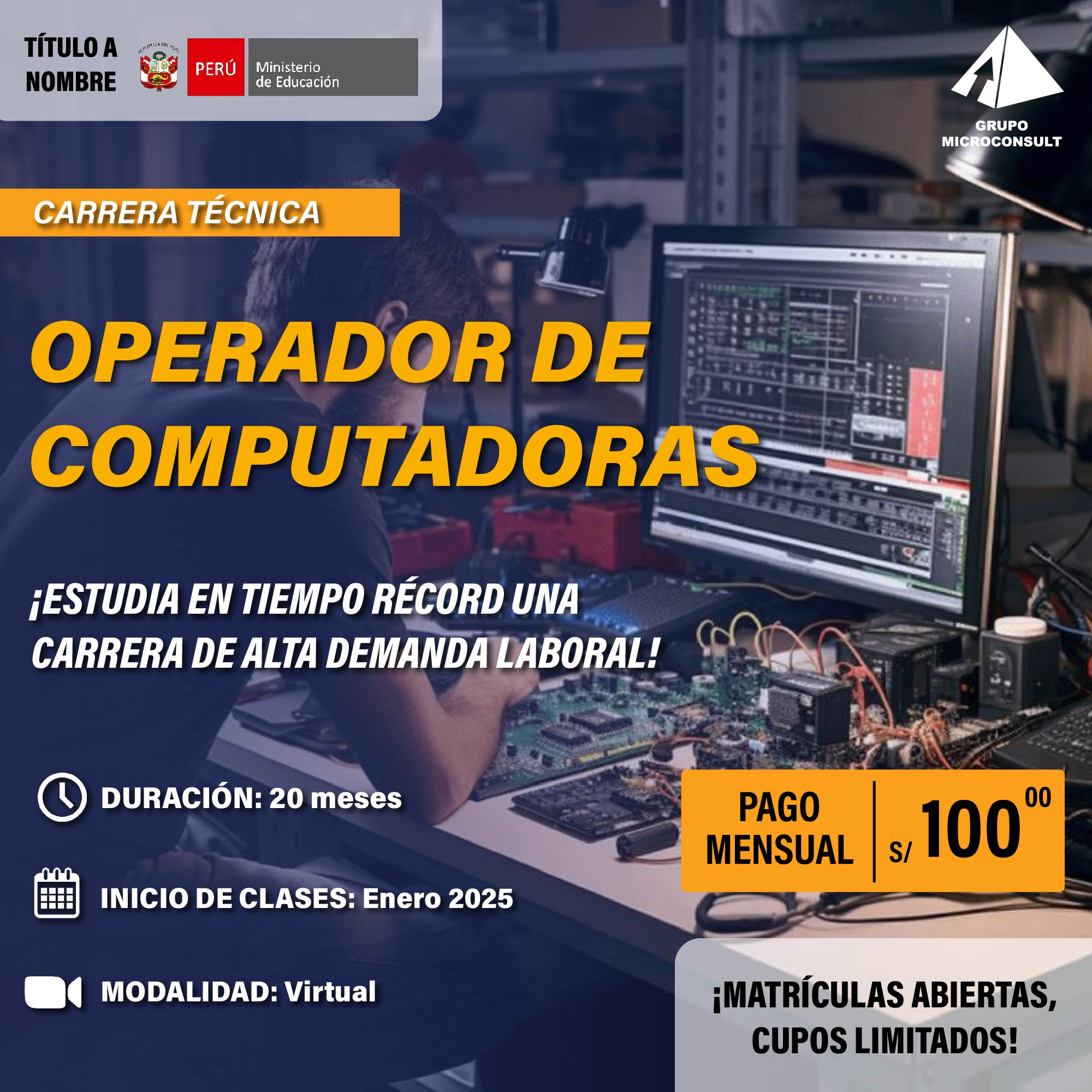 🚀 ¡Tu carrera avanza al ritmo de la... - Microconsult - AQP