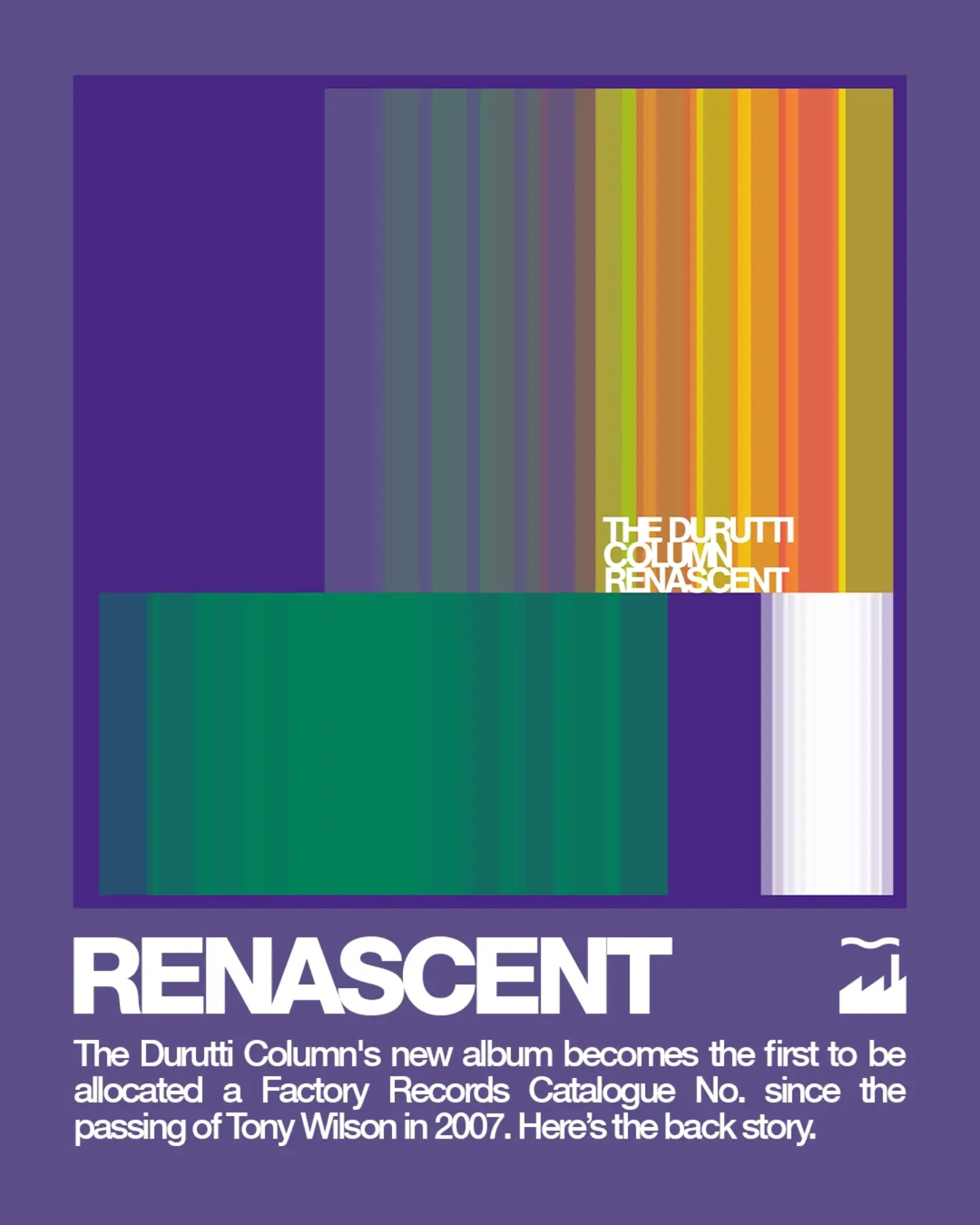 Really interesting for the Factory Records/Durutti Column headz: