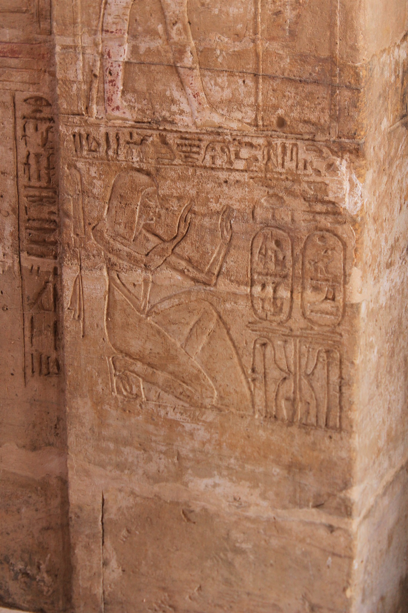 Merenptah at Amada Temple.The main... - Discovering Egypt 𓅠𓆥𓀠