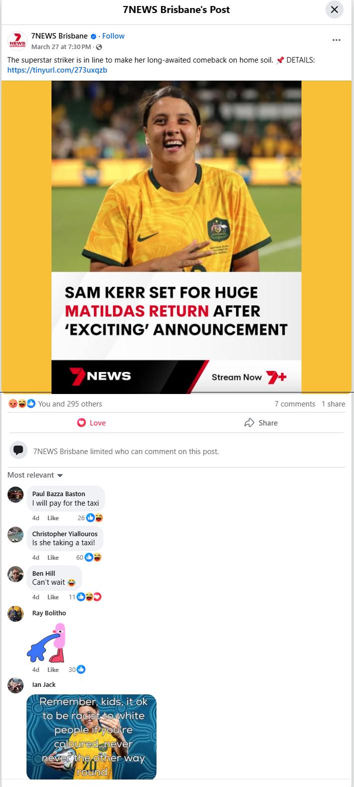 Sam Kerr's Greatest Fans | Facebook