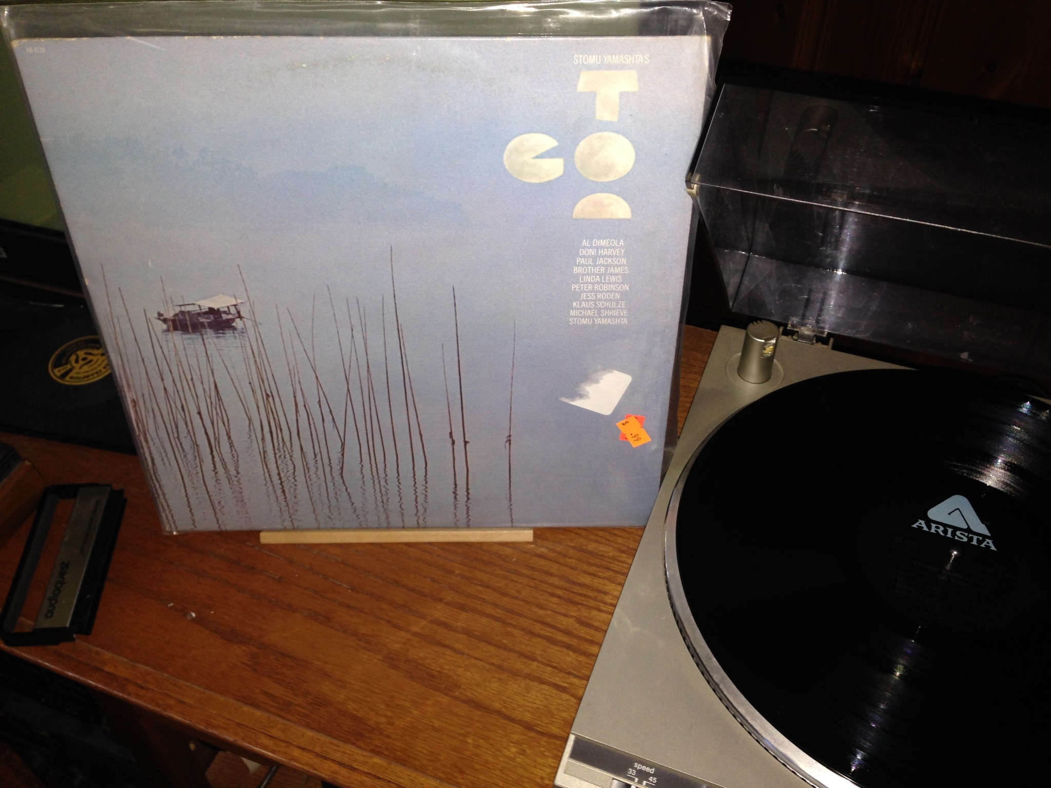Stomu Yamashta's Go ‎– Go Live From Paris 1976 Island Records