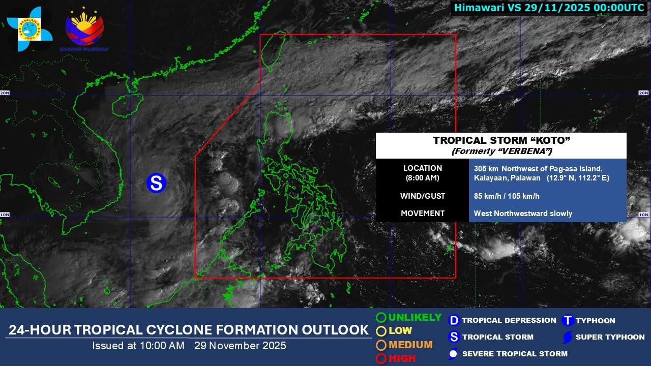 RMN - UPDATE| As of 8:00 AM subong nga adlaw, November 29, 2025, si ...
