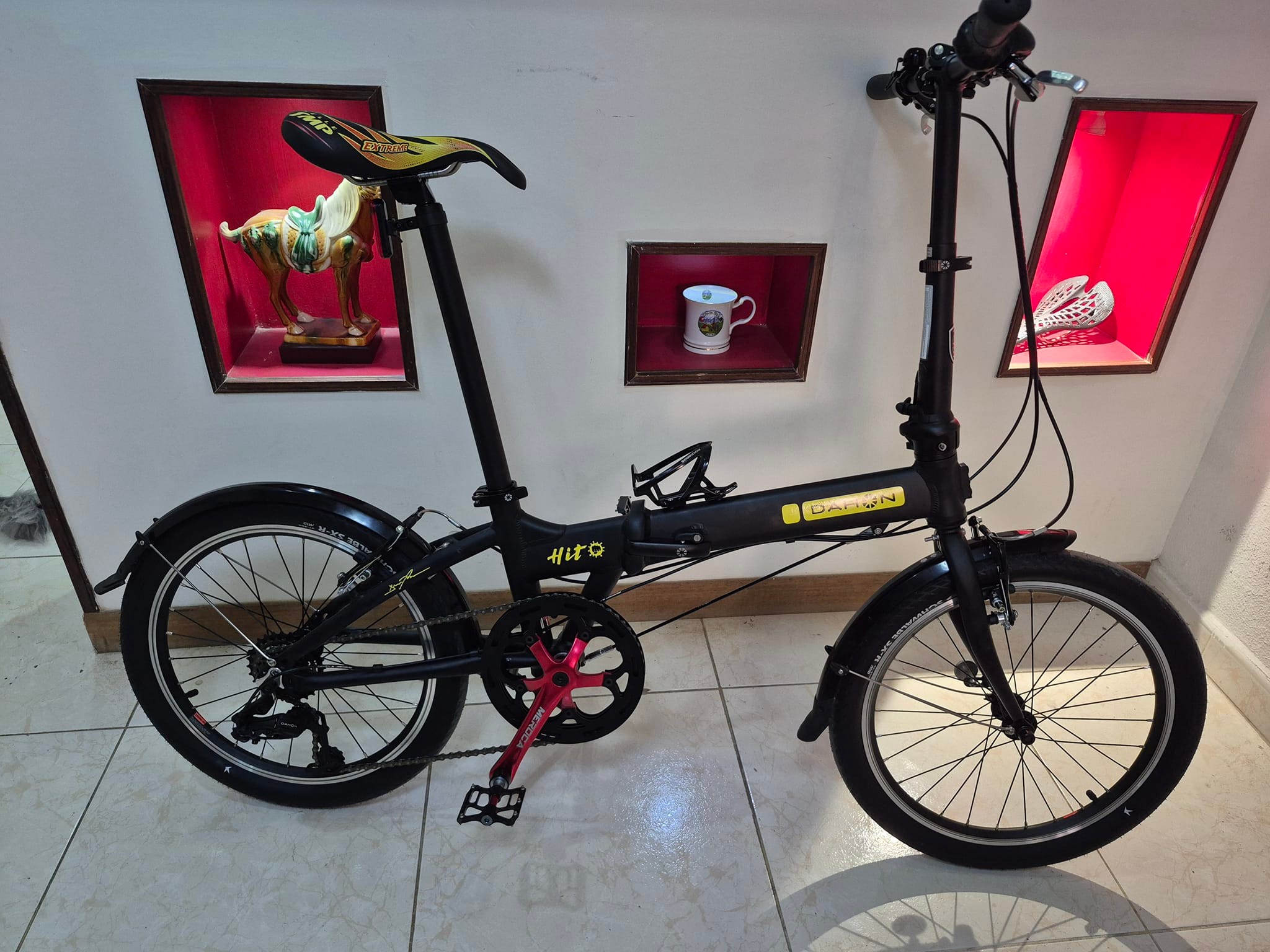 Dahon bike upgrades with Shimano bottom bracket