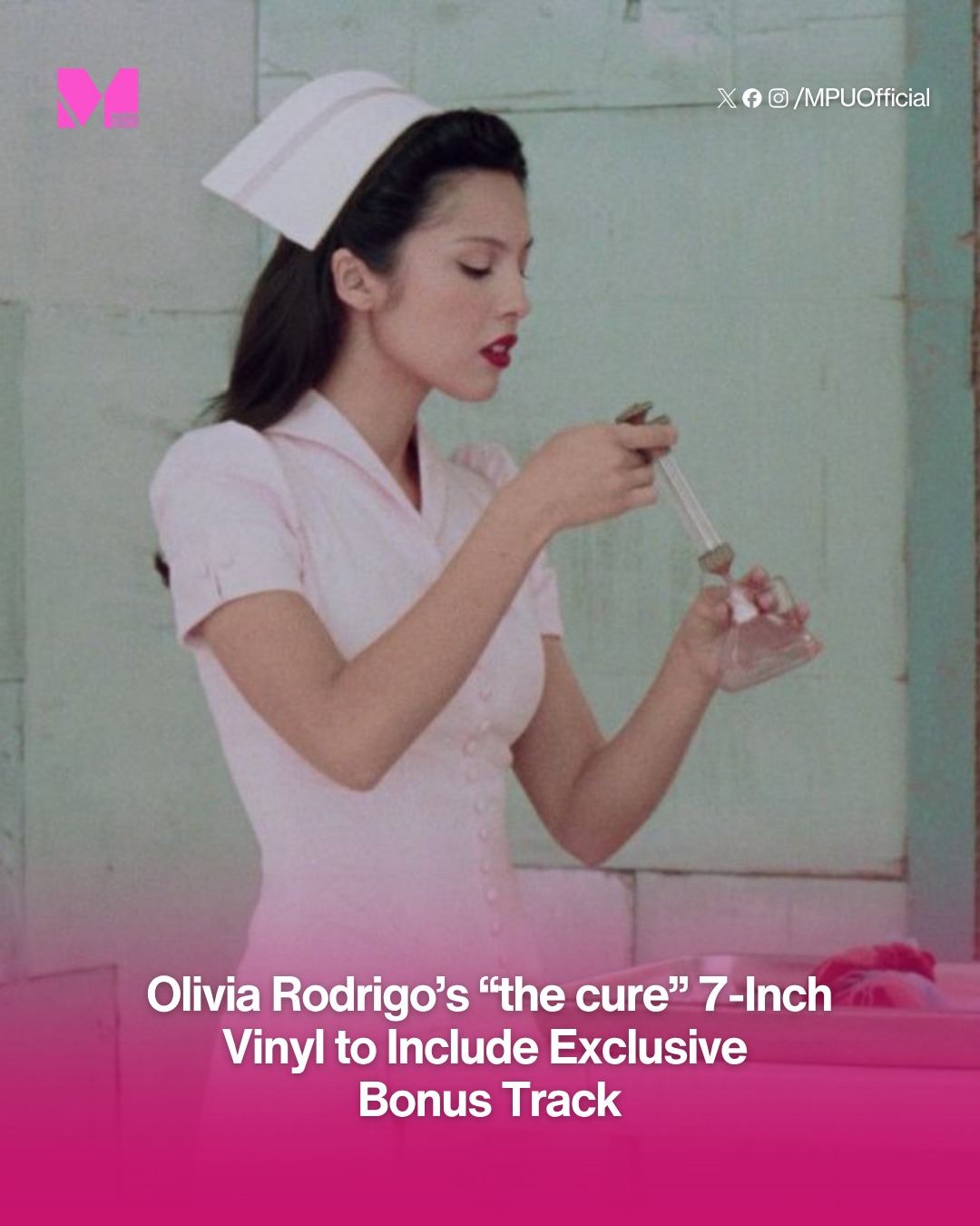 Olivia Rodrigo's “the cure” 7-Inch Vinyl to Include Exclusive