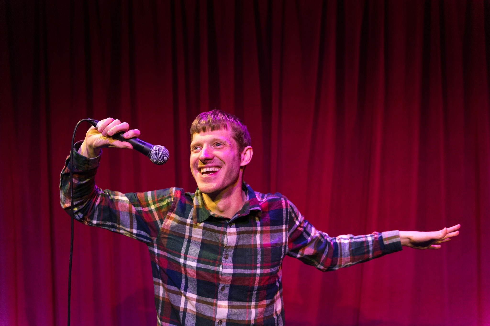 Tomorrow, it's time for our very first Comedy Night, featuring a ...