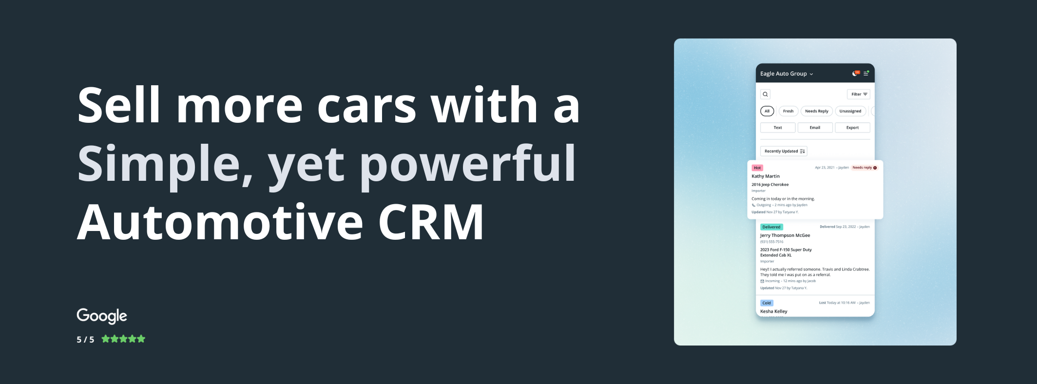 AutoRaptor CRM