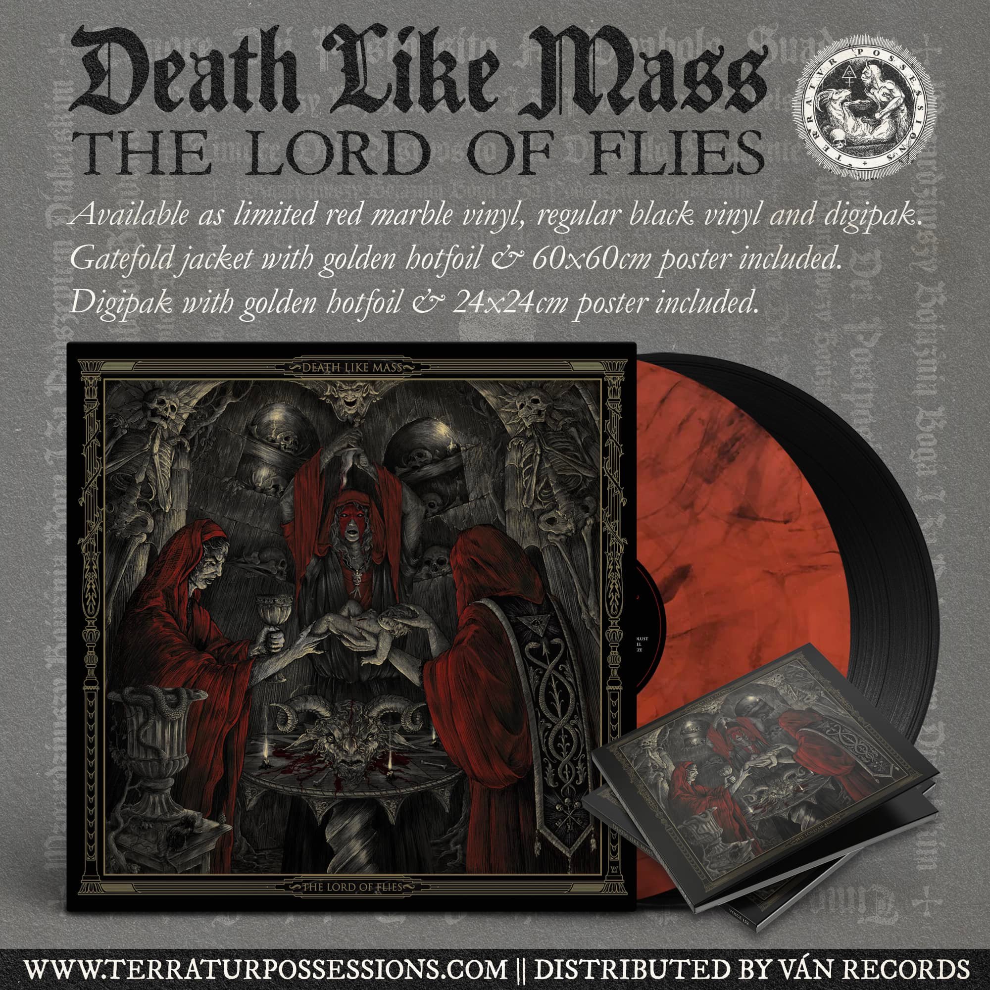 DEATH LIKE MASS - The Lord of Flies CD/LP and Merch available now 