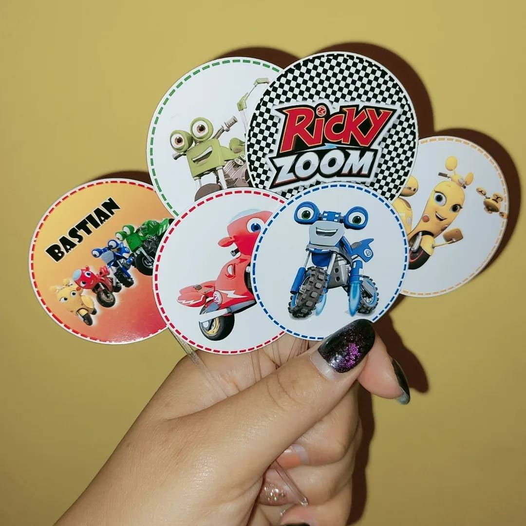 Ricky Zoom! ☆Toppers Cupcakes... - Natty Design - Candy Bar