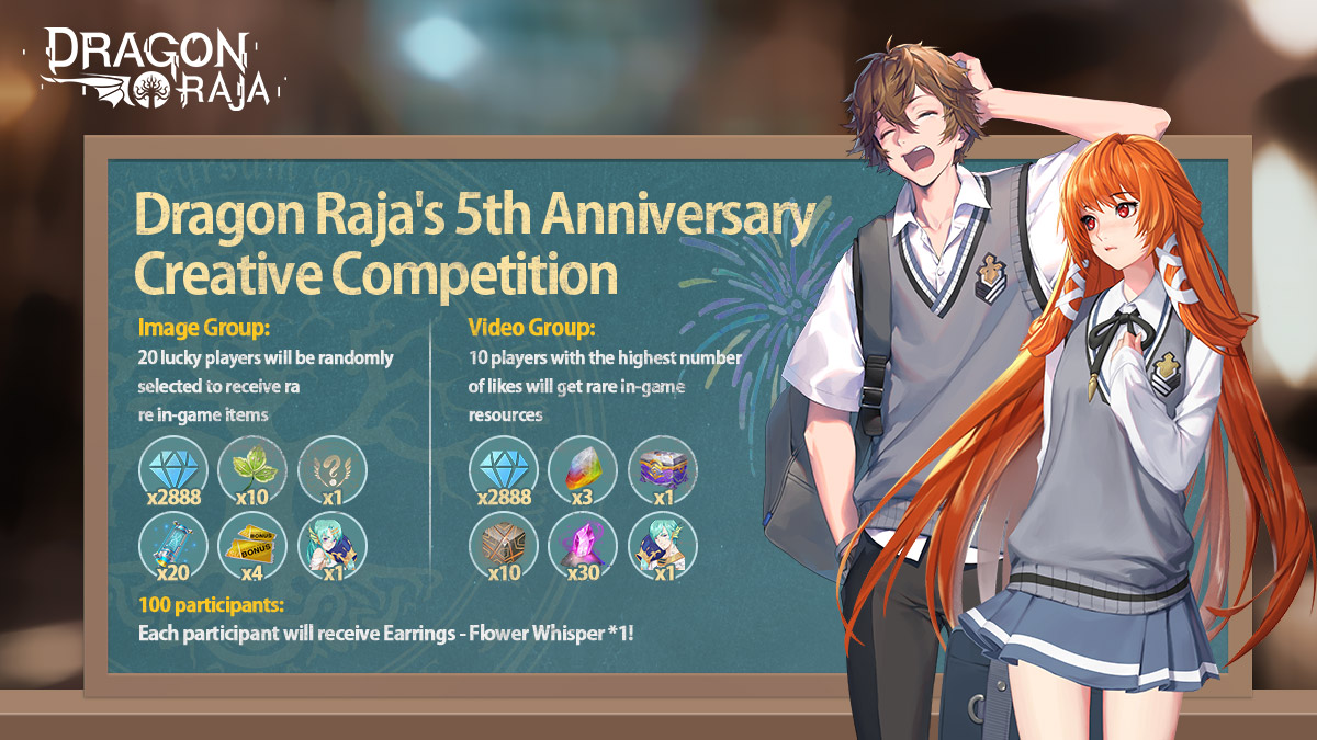 Dragon - 🎨 Dragon Raja's 5th Anniversary Creative Competition Is Now ...