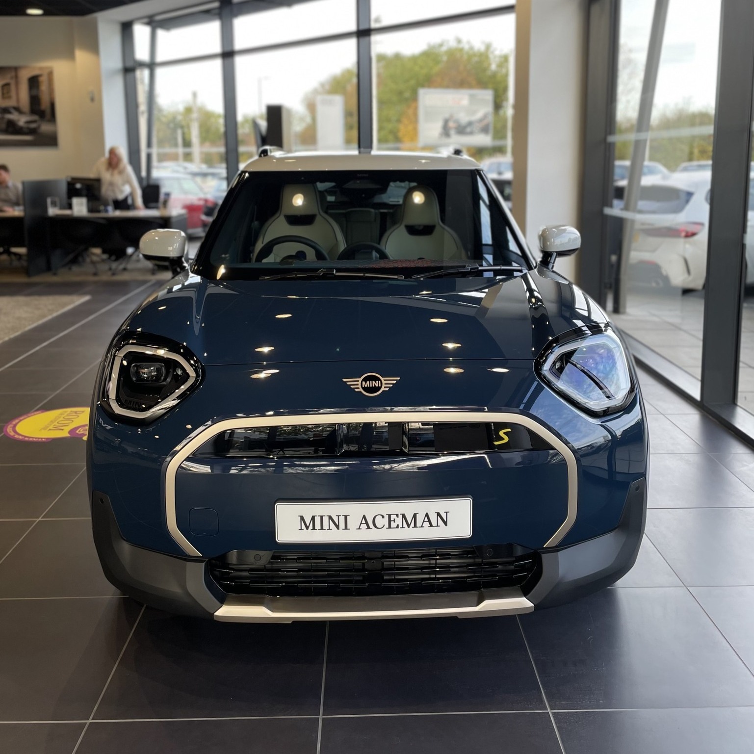 Snows MINI - Introducing the MINI Aceman in Indigo Sunset... | Facebook