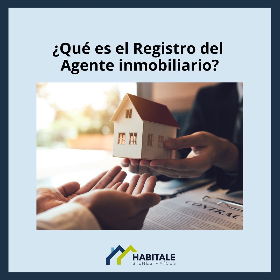 El sistema Registro del Agente... - Habitale Bienes Raíces | Facebook