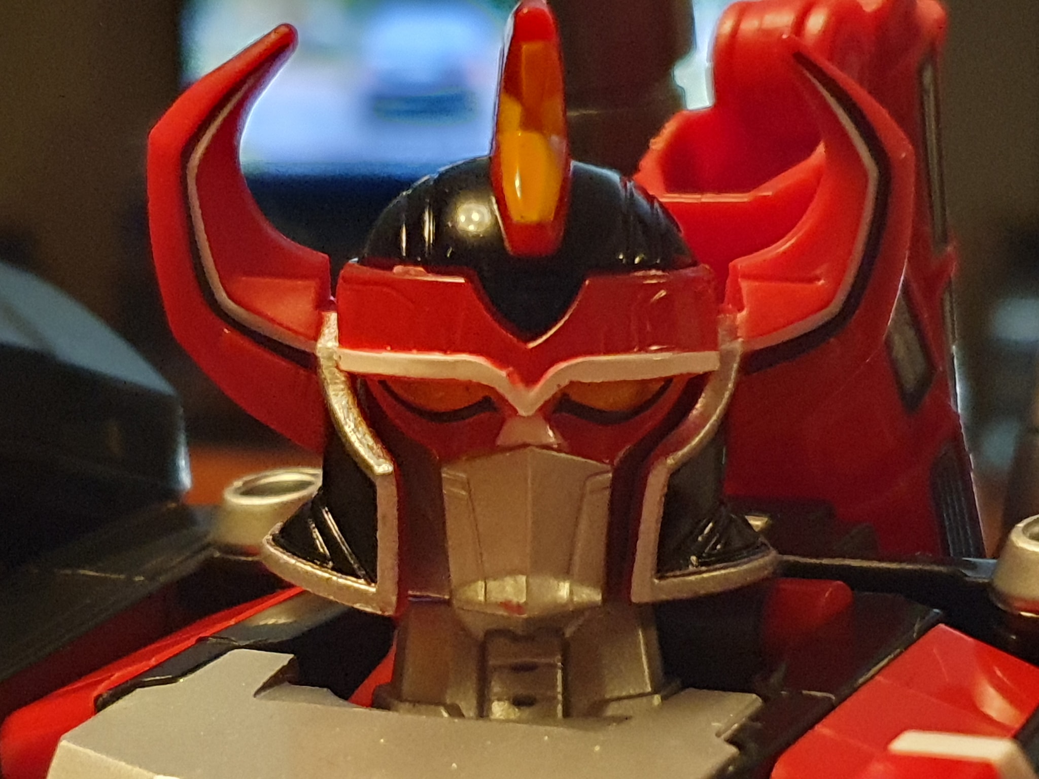 Lucky Cat Micro Cosmos MC-03 Beast Lord aka The Megazord. This
