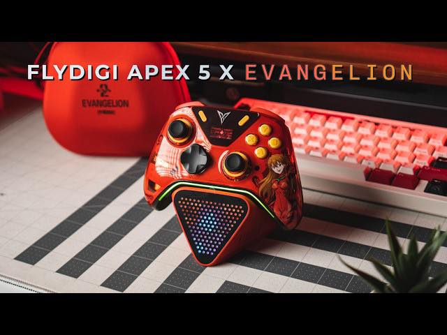 Gadget - FlyDIGI Apex 5 - Evangelion Edition with smart charging