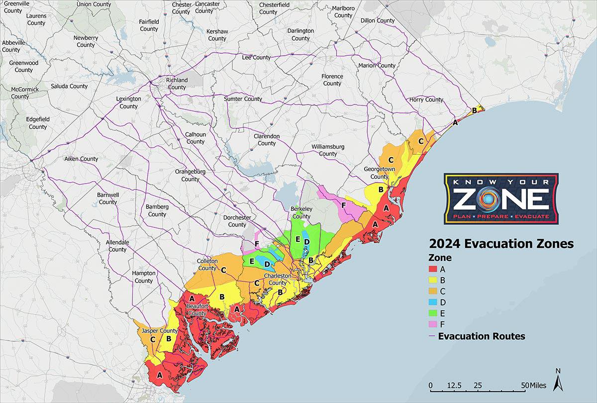 The Evacuation Zones have changed! Please review and 