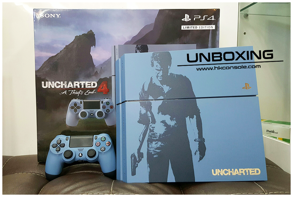 HK-Console - :: UNBOXING PS4 UNCHARTED LIMITED EDITION