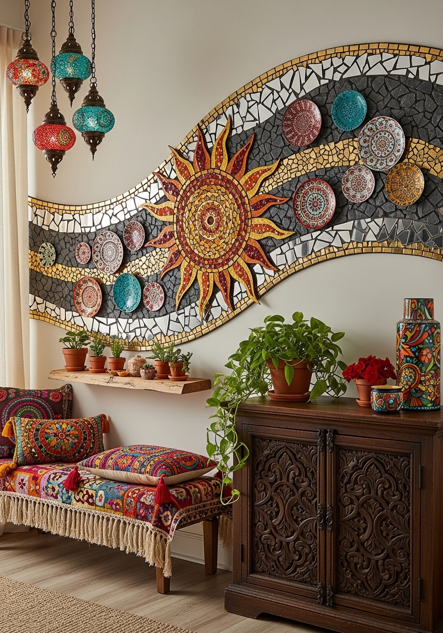 Boho - More ideas @ https://www.interiordesigninghome.com/design ...
