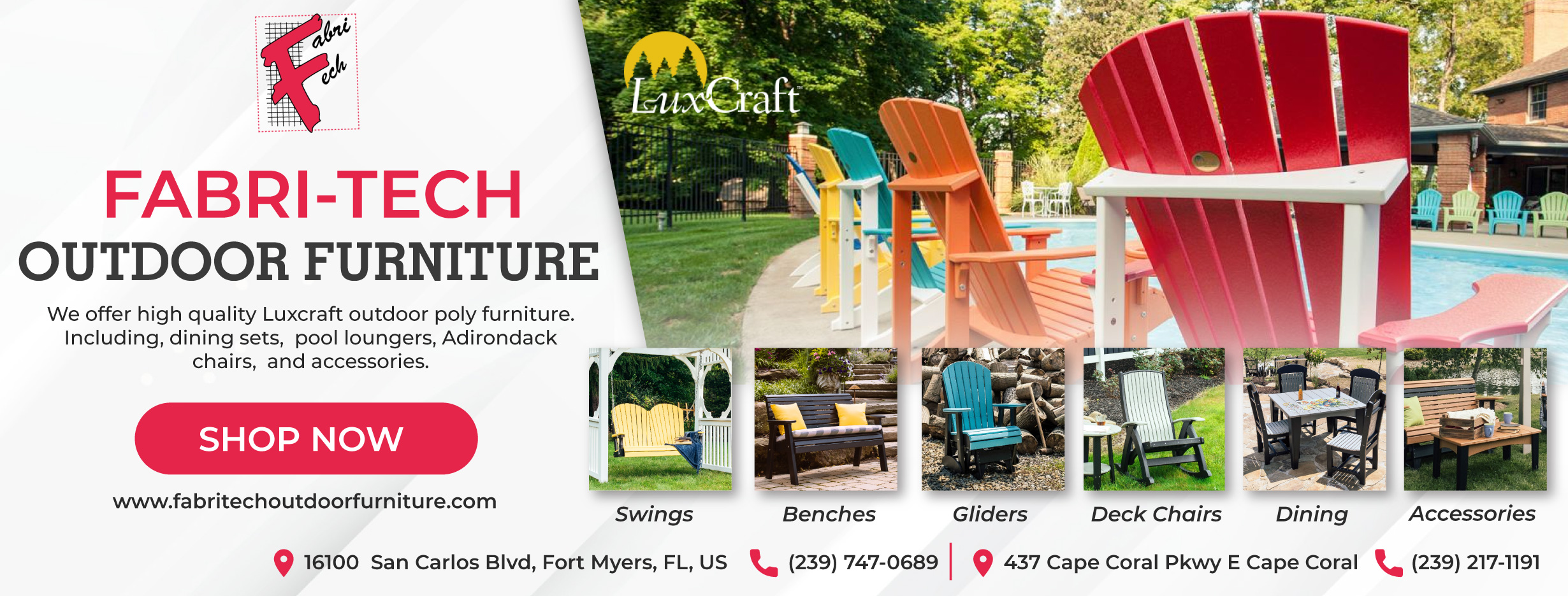 Fabri-Tech Outdoor Furniture | Fort Myers FL