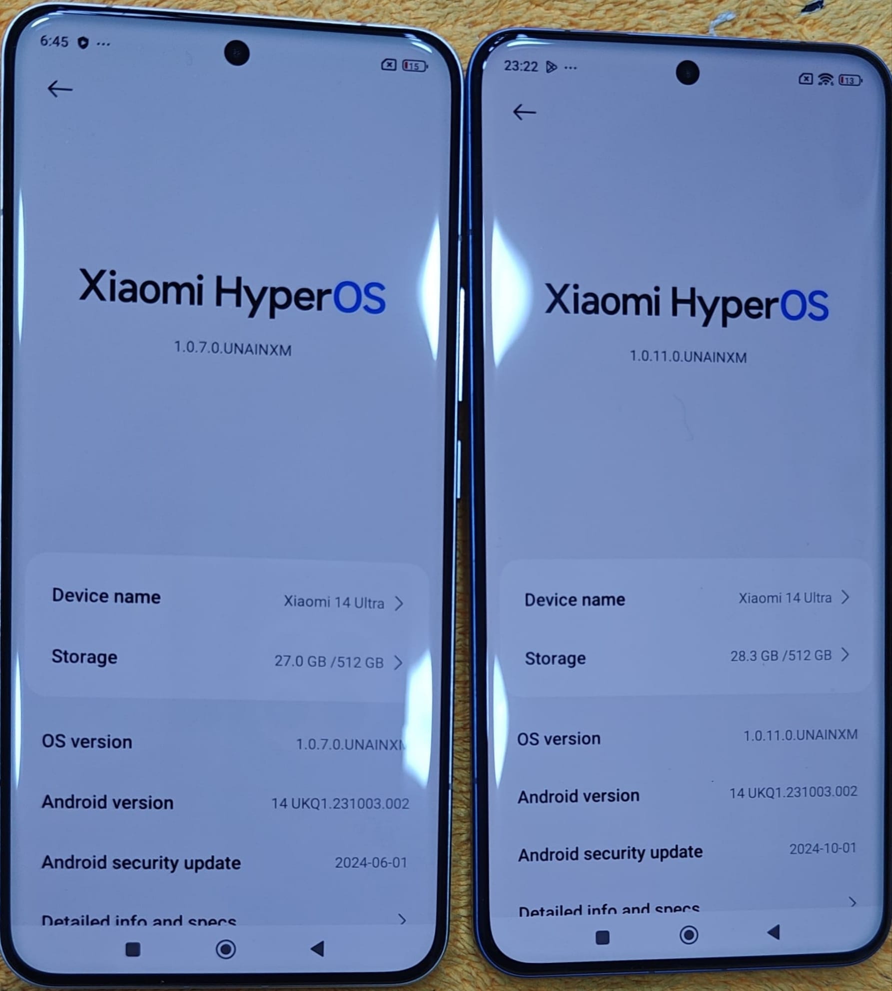 Xiaomi 14 ultra (aurora) 2 pcs Instant china to global convert No 
