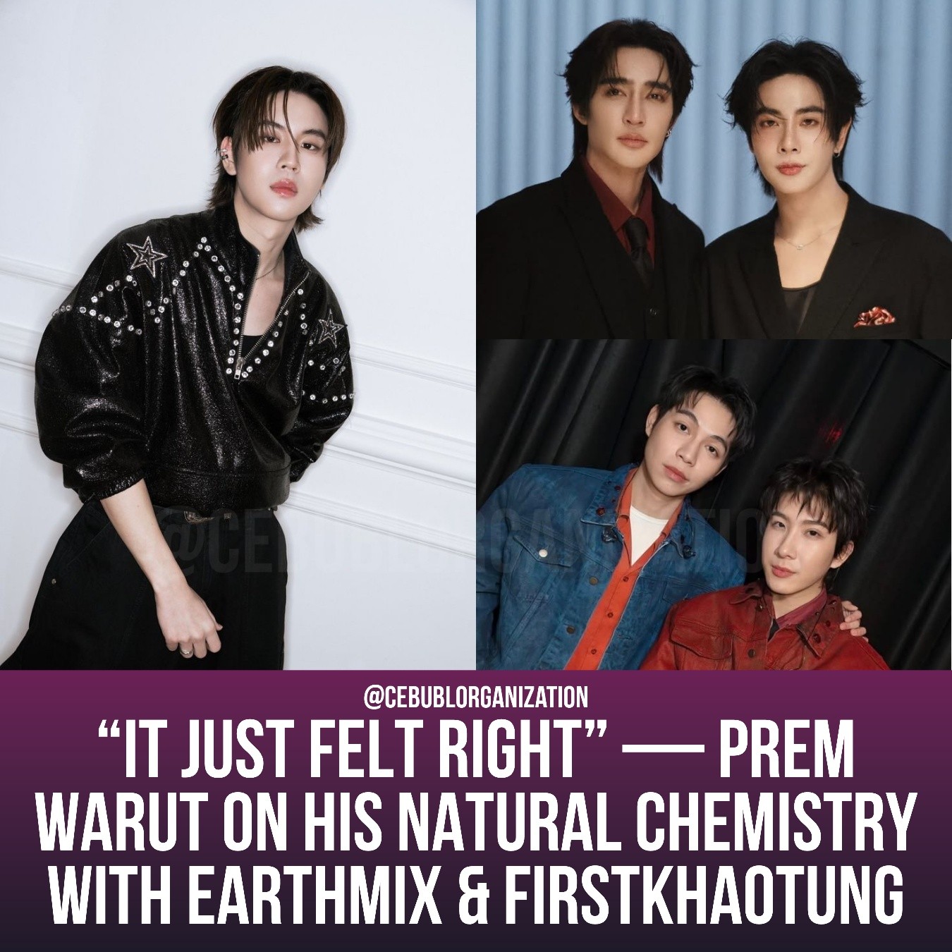 BounPrem expressed how proud and thankful they are for each other