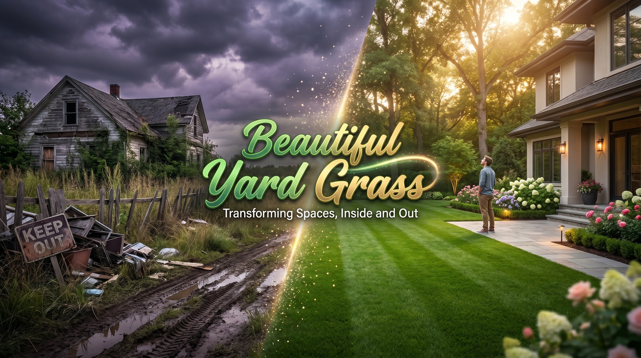 Beautiful Yard Grass