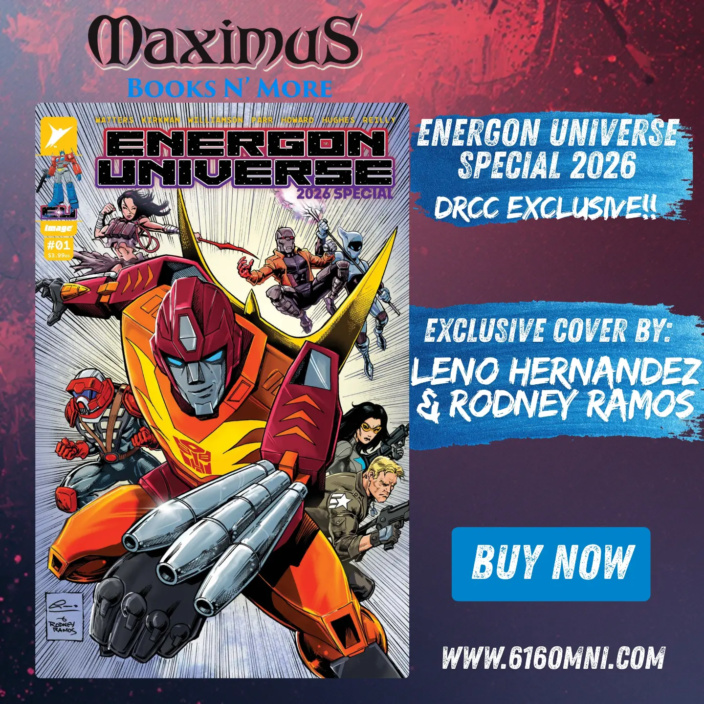 Exclusive drop!!! Energon Universe Special 2026 - DRCC / Maximus
