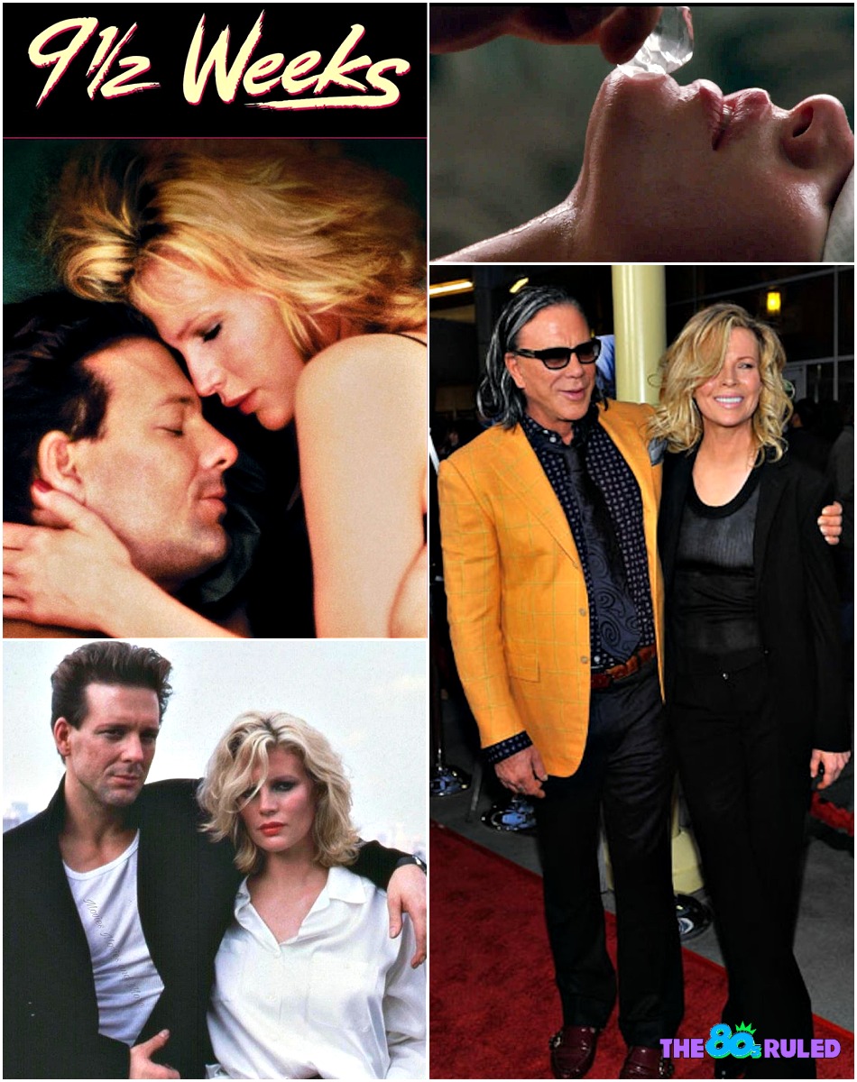 Mickey Rourke and Kim Basinger in '9 1/2 Weeks' - 1986