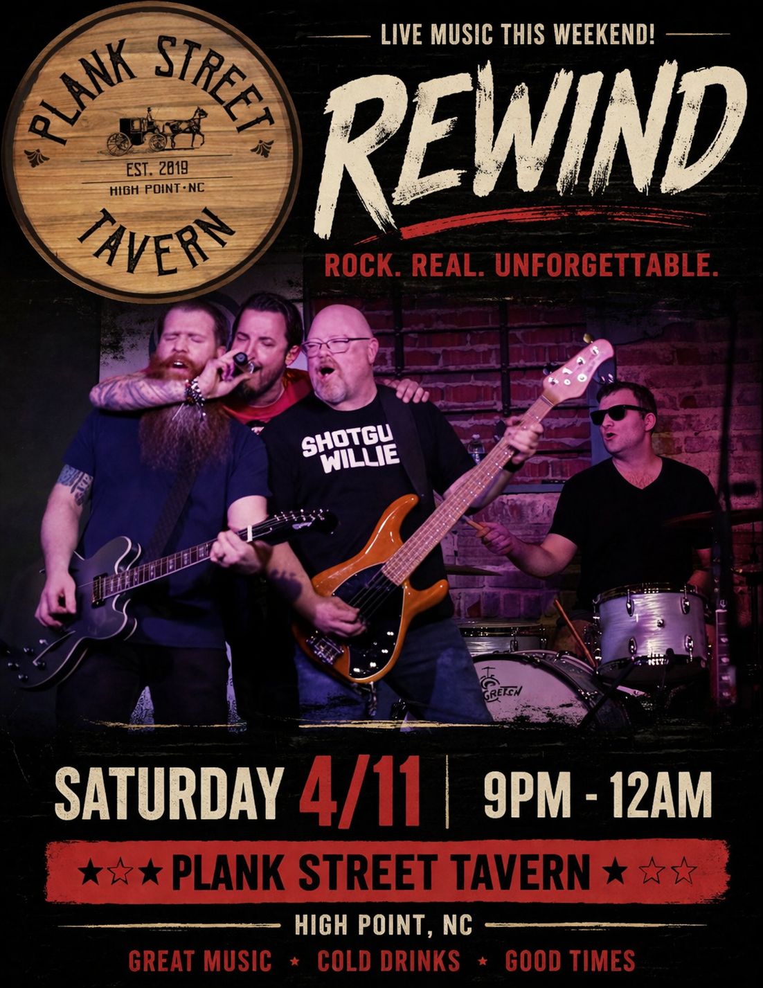 ⚡⚡⚡ Back at it again this weekend!! Rewind at Plank Street