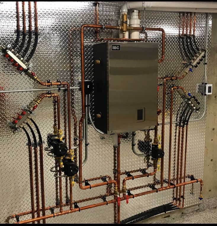HVAC WORLD - an advanced hydronic heating system featuring...