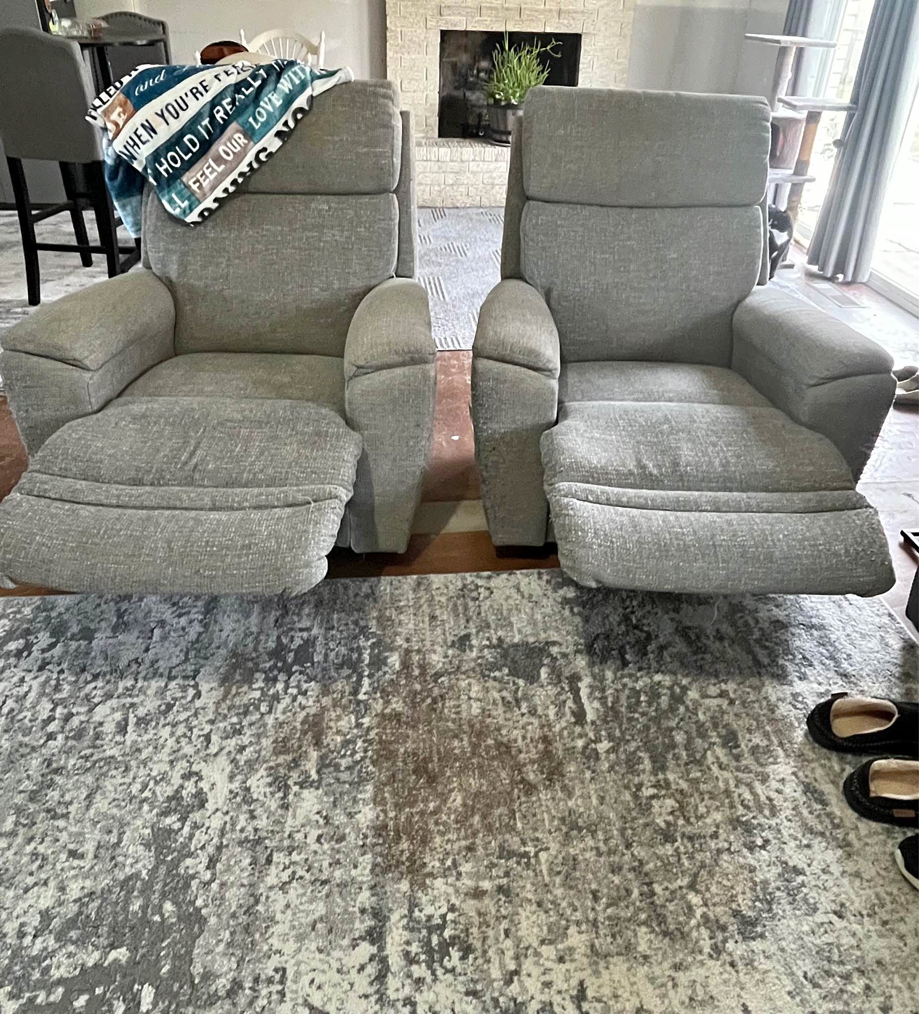 Matching rocking recliners - Sofas, Loveseats & Sectionals - Broken ...