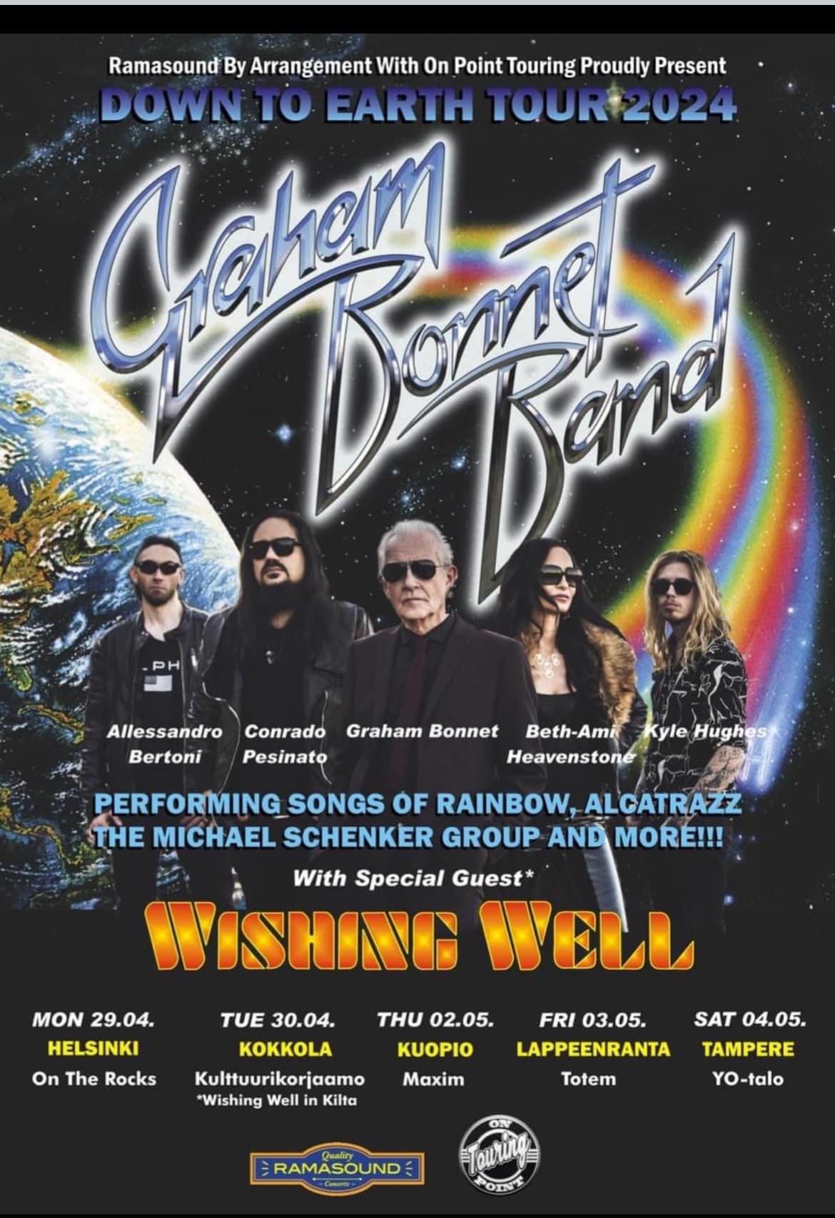 Graham Bonnet announces Finland tour dates