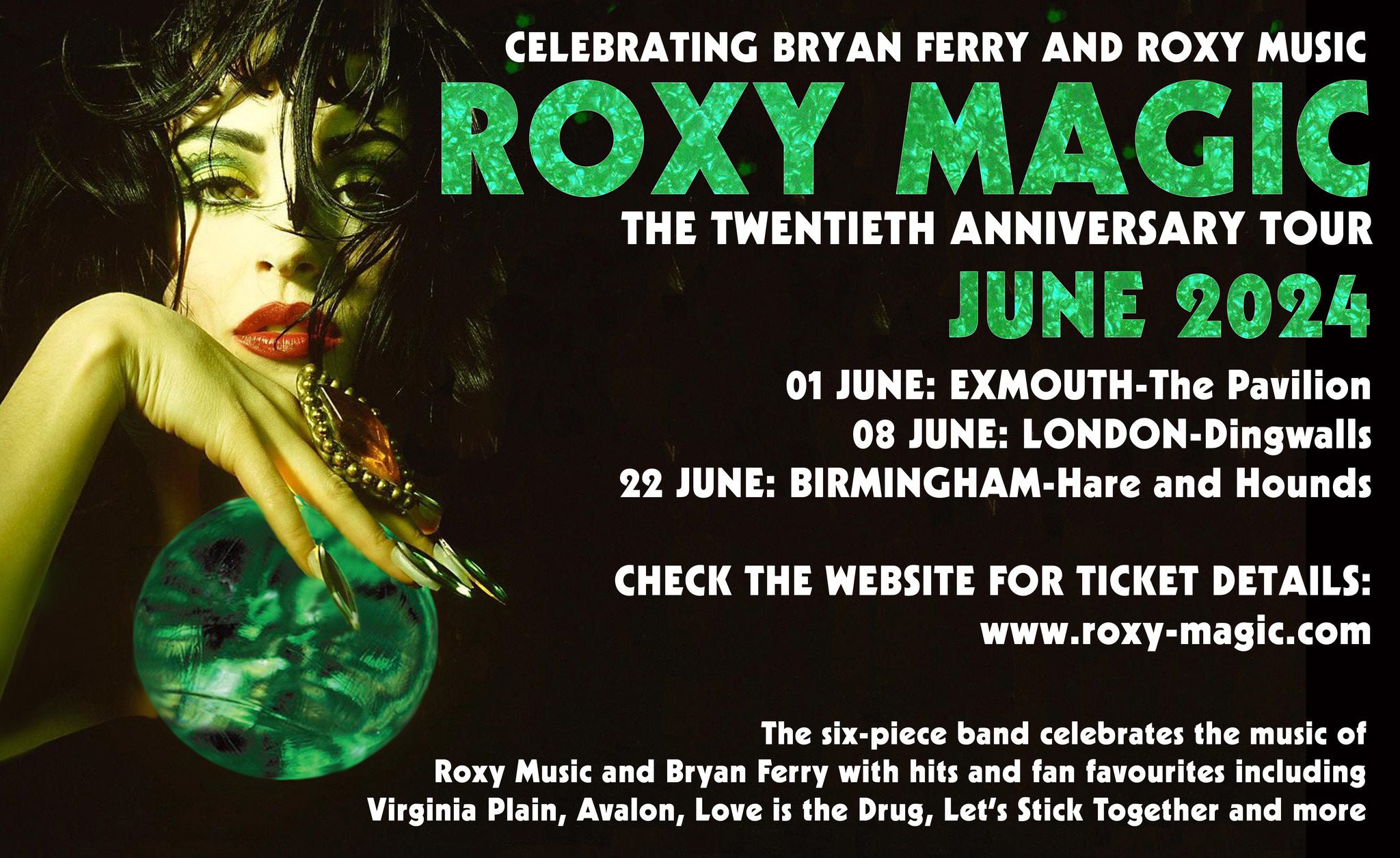 Roxy Magic - Ticket details for all our shows are here:... | Facebook