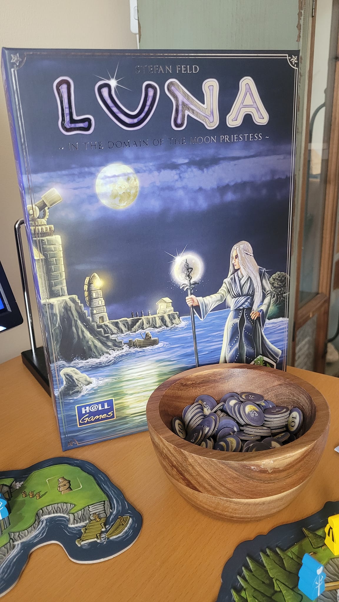 Luna board game by Stefan Feld, a quick favorite