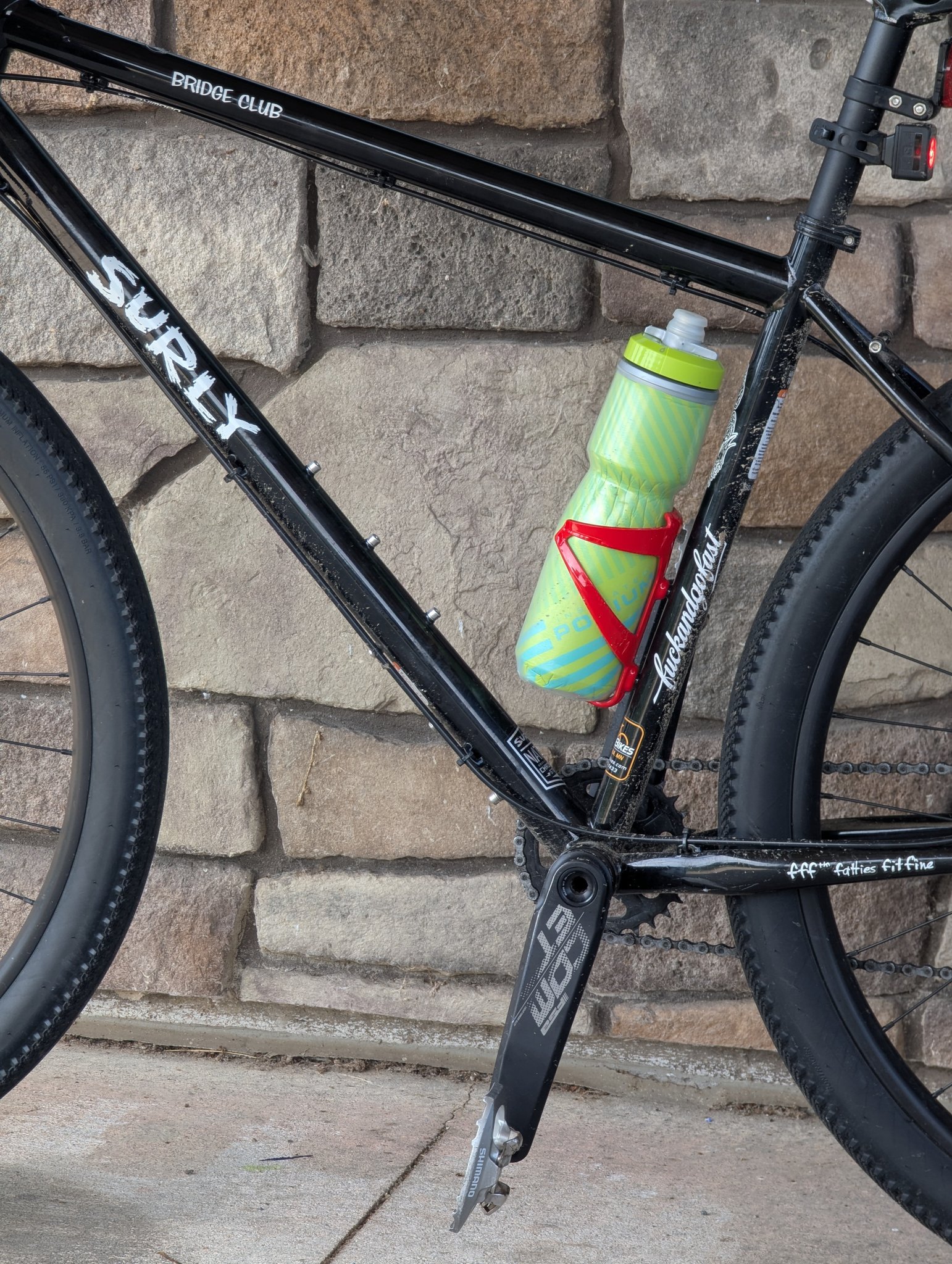 What tire size is best for a Surly Bridge Club bike?