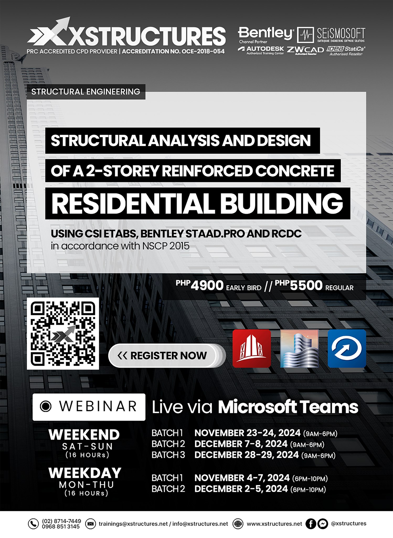 Xstructures - STRUCTURAL ANALYSIS AND DESIGN OF REINFORCED CONCRETE ...