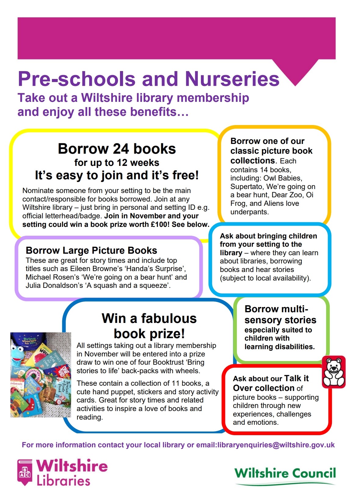 Wiltshire Pre-schools and Nurseries -... - Chippenham Library | Facebook