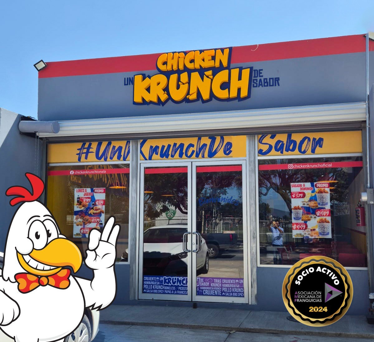 Asociación - 👏 ¡Felicitamos a nuestros socios de Chicken Krunch por la ...